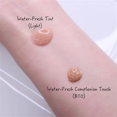 chanel les beiges water fresh complexion touch - b20|chanel water fresh tint swatches.